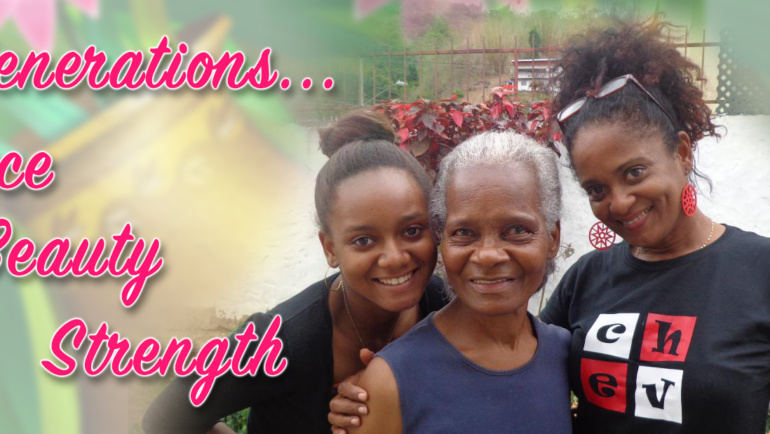 3 Generations – My mom, RaVen and I